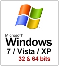 Win 7, 32 and 64 bits support
